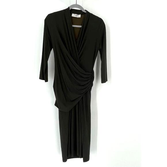 MM LaFleur Casey Dress In Dark Pine - Picture 2 of 7